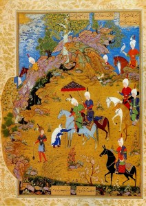 نگاره پیرزن و سلطان سنجر نگاره پیرزن و سلطان سنجر